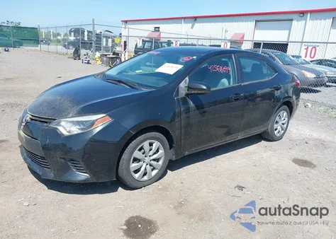2015 Toyota Corolla Le from USA, damaged, VIN 2T1BURHE1FC245888